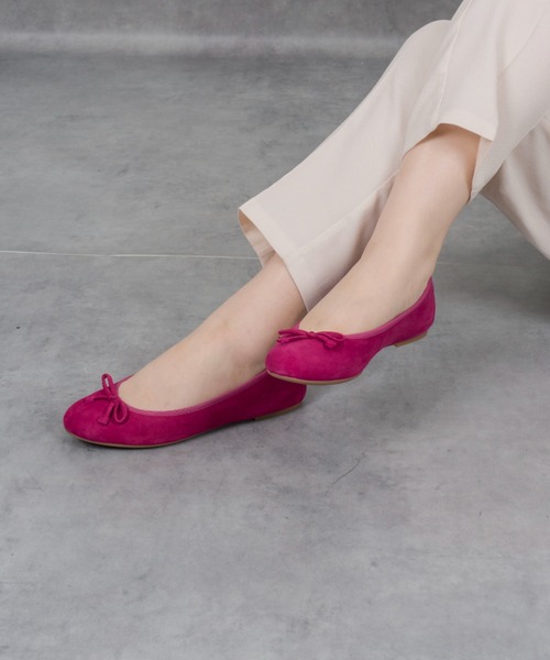 UNISA（ユニサ）の「【UNISA】フラット　バレエシューズ　パンプス シンプル リボン　スペイン製（パンプス・レディース・レッド/ゴールド/シルバー/アイボリー/ブラック・39/36/37/38）」の12枚目の写真