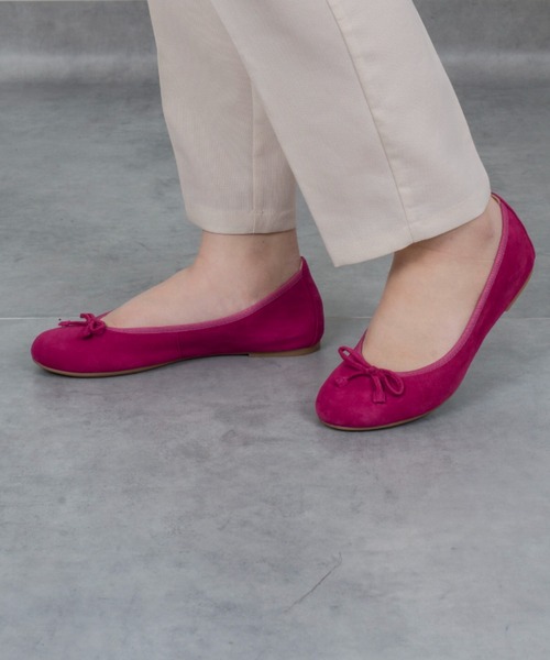 UNISA（ユニサ）の「【UNISA】フラット　バレエシューズ　パンプス シンプル リボン　スペイン製（パンプス・レディース・レッド/ゴールド/シルバー/アイボリー/ブラック・39/36/37/38）」の14枚目の写真