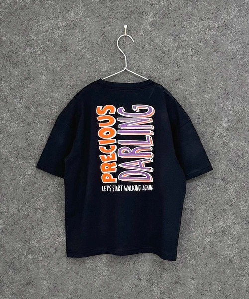 ZI-ON（ジーオン）の「キッズ オーバーサイズ 半袖Tシャツ（Tシャツ/カットソー・キッズ・ホワイト系その他/ブラック系その他/杢グレー/チャコールグレー/オフホワイト/ホワイト系その他2/ブラック系その他2/グレー系その他/ブラック・160cm/150cm/140cm/130cm/120cm/110cm）」の18枚目の写真