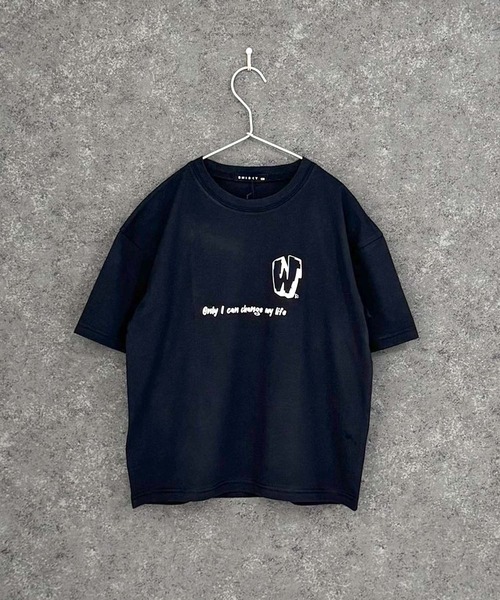 キッズ オーバーサイズ 半袖Tシャツ（Tシャツ/カットソー）｜ZI-ON