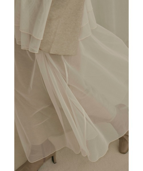 NOTREemor（ノートルエモア）の「layered tulle dress set（ドレス・レディース・ダークグレー・FREE）」の16枚目の写真