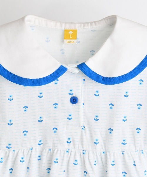 moimoln（モイモルン）の「ブルーミングワンピース（ワンピース・キッズ・ブルー・80ｃｍ/90cm/100cm/110cm）」の3枚目の写真