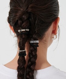 heyep ヘイップ　Chain ヘアゴム 3Pセット heyep(ヘイップ)｜Chain ヘアゴム 3Pセット/シルバー の通販