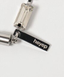 新品未使用 ＜heyep＞ラインストーン ヘアゴム/3P ヘイップ heyep（ヘイップ）の「＜heyep＞ラインストーン ヘアゴム/3P
