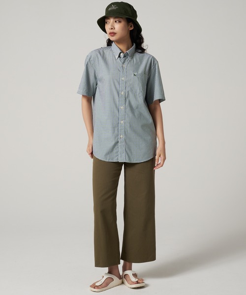 Eddie Bauer(エディーバウアー)の「刺繍 ボタンダウン 半袖シャツ(シャツ/ブラウス・メンズ・ライトブルー/グリーン系/パープル/ブルー系・XL/L/XXL/M/S)」の8枚目の写真
