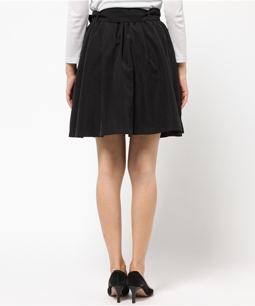 Heather(ヘザー)の「FWカラーギャザーフレアスカート 707458(スカート・レディース・ブラック/カーキ/キャメル・FREE)」の10枚目の写真