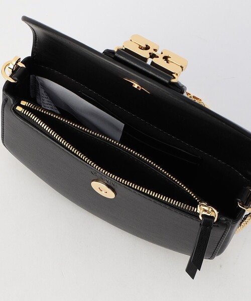 ガニー GANNI APO-G ウォレット オン チェーン Black Black Apo-G Wallet On Chain | GANNI CA