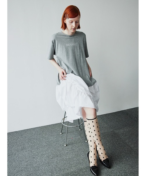 SORIN(ソリン )の「SWAN LAKE Tulle High Socks/スワンレイクチュールハイソックス(ソックス/靴下・レディース・ベージュ/その他/ブラック・FREE)」の6枚目の写真