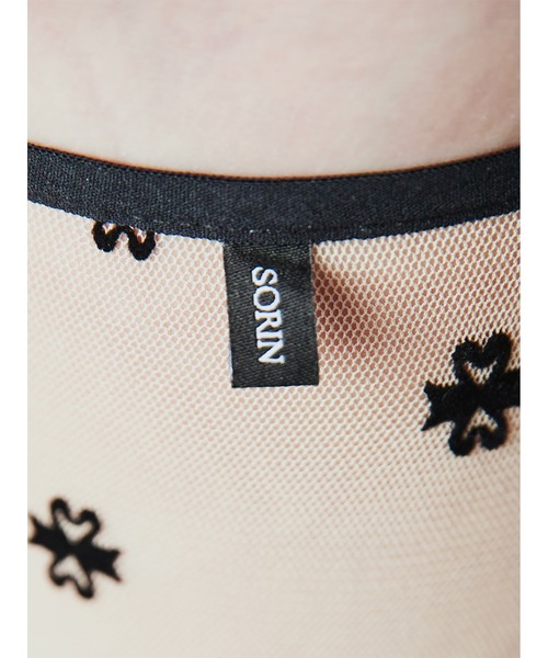 SORIN(ソリン )の「SWAN LAKE Tulle High Socks/スワンレイクチュールハイソックス(ソックス/靴下・レディース・ベージュ/その他/ブラック・FREE)」の8枚目の写真