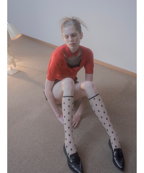 SORIN(ソリン )の「SWAN LAKE Tulle High Socks/スワンレイクチュールハイソックス(ソックス/靴下・レディース・ベージュ/その他/ブラック・FREE)」の10枚目の写真