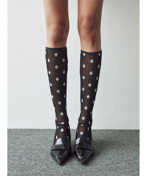 SORIN(ソリン )の「SWAN LAKE Tulle High Socks/スワンレイクチュールハイソックス(ソックス/靴下・レディース・ベージュ/その他/ブラック・FREE)」の21枚目の写真