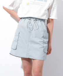 RiCO SUCRE（リコシュクレ）の「ナイロンカーゴミニスカート（スカート）」