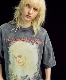 《UNISEX》【ART SERIES】「Leonardo da Vinci」Prime-Over Crew Neck T-Shirt/「レオナルド・ダ・ヴィンチ」プライムオーバークルーネックTシャツ【MAISON SPECIAL/メゾンスペシャル】