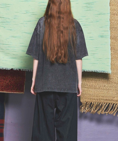 MAISON SPECIAL(メゾンスペシャル)の「《UNISEX》【ART SERIES】「Leonardo da Vinci」Prime-Over Crew Neck T-Shirt/「レオナルド・ダ・ヴィンチ」プライムオーバークルーネックTシャツ【MAISON SPECIAL/メゾンスペシャル】(Tシャツ/カットソー・メンズ・ダークブラック/ブラック/チャコールグレー・2/1)」の14枚目の写真