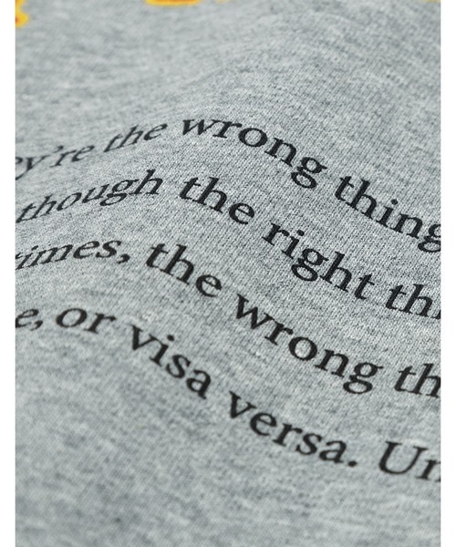 Little sunny bite（リトルサニーバイト）の「【8】【Little Sunny Bite】pinocchio sweat top（スウェット・レディース・グレー/アッシュグレー/ブラック・MEDIUM/SMALL）」の12枚目の写真