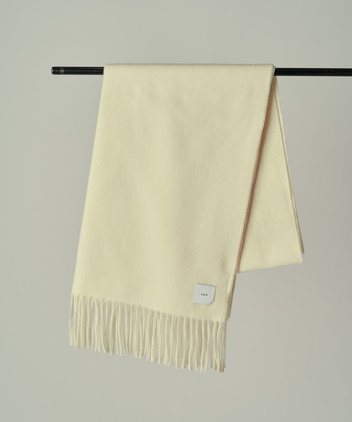 Lui's（ルイス）の「カシミヤタッチカラーロングマフラー（マフラー・メンズ・バーガンディー/ベージュ系その他/ホワイト/グレー/ブラック・FREE）」の12枚目の写真