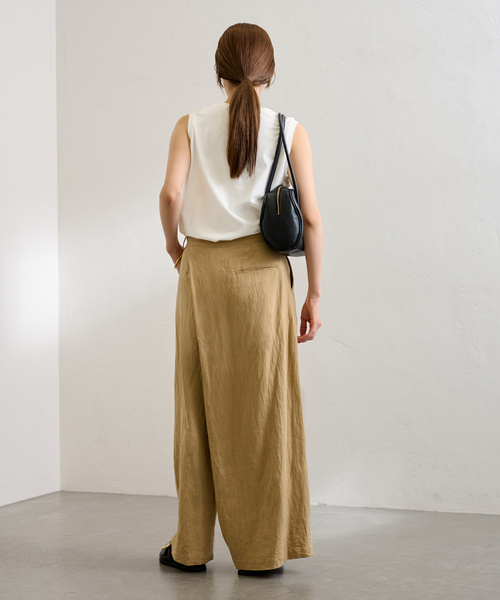 FRAMeWORK(フレームワーク)の「コンパクトジャージN/STEE(タンクトップ・レディース・ホワイト/ブラック/ブラウン系その他・FREE)」の21枚目の写真