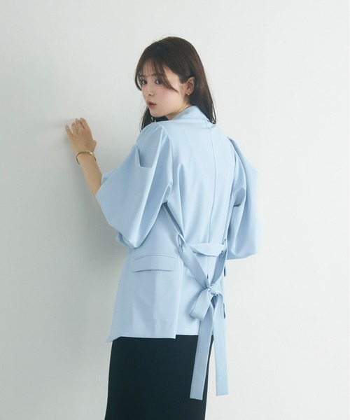 olu. ドレープタックジャケット ドレープタックジャケット