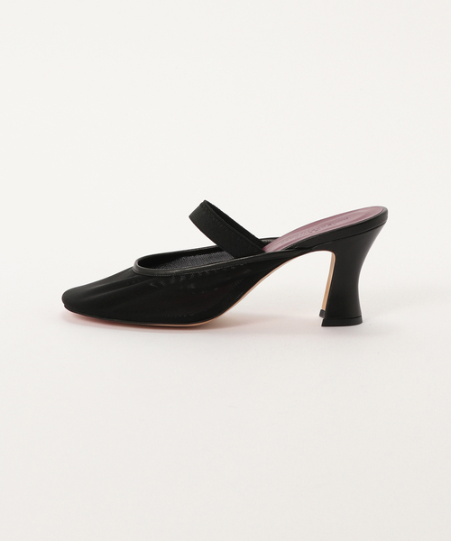セール】JANE SMITH/ジェーンスミス TULLE ROUND MULE ミュール