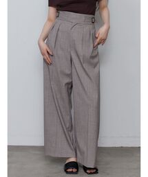 LAGUNAMOON | チェックグルカワイドパンツ(その他パンツ)