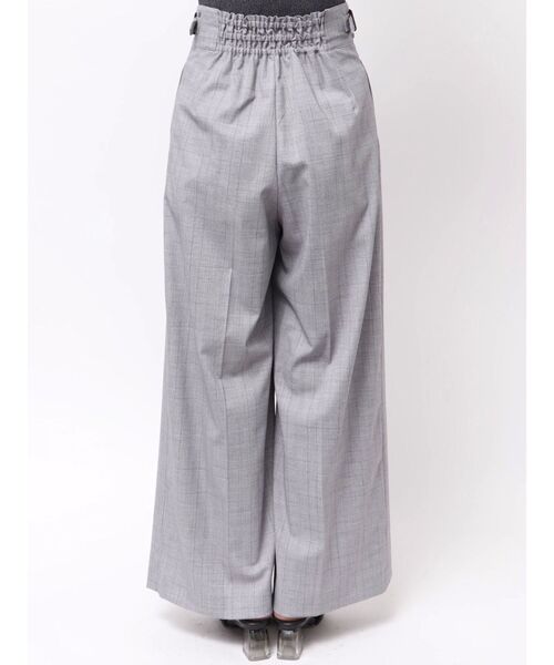 LAGUNAMOON（ラグナムーン）の「チェックグルカワイドパンツ（その他パンツ・レディース・グレー/ベージュ・MEDIUM/SMALL）」の9枚目の写真