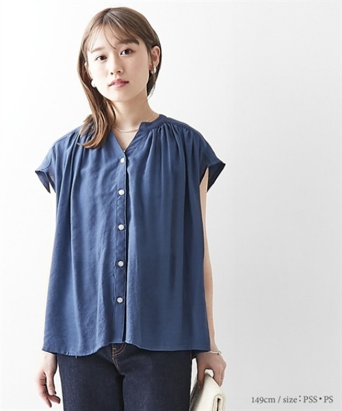 Needles/ニードルズ】ブラウス French Sleeve Blouse R/W Tulip