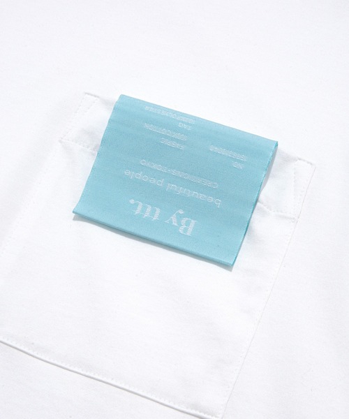 beautiful people(ビューティフルピープル)の「beautiful people × By ttt. T-shirt(Tシャツ/カットソー・レディース・ブラック/ホワイト・38/36)」の5枚目の写真