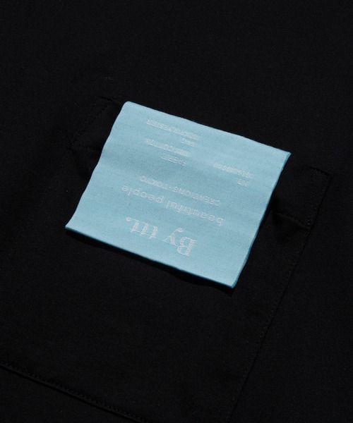 beautiful people(ビューティフルピープル)の「beautiful people × By ttt. T-shirt(Tシャツ/カットソー・レディース・ブラック/ホワイト・38/36)」の4枚目の写真