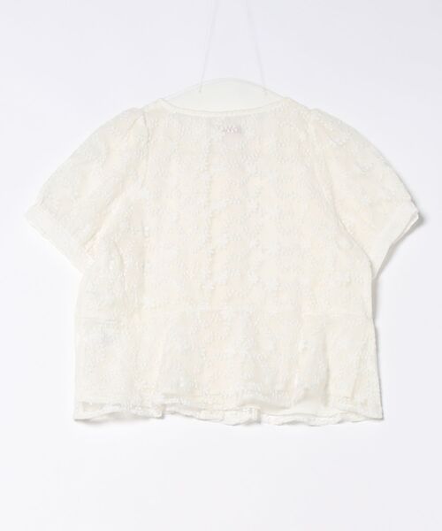 ブラウス シャツ クラリティフラワーハーフブラウス レディース flower（ファッション） ブラウス シャツ クラリティフラワー