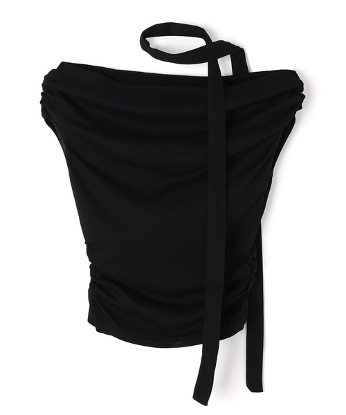 M DOLLY(エムドリー)の「muffler choker frill set up /マフラーチョーカーフリルセットアップ(セットアップ・レディース・ブラック/グレー・FREE)」の11枚目の写真