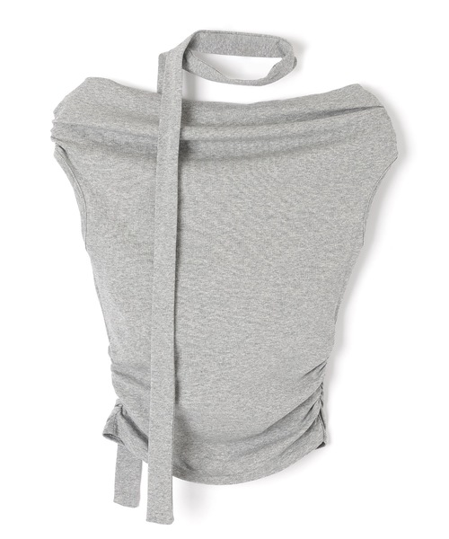 M DOLLY(エムドリー)の「muffler choker frill set up /マフラーチョーカーフリルセットアップ(セットアップ・レディース・ブラック/グレー・FREE)」の3枚目の写真