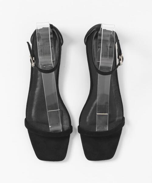 URBAN RESEARCH Sonny Label(アーバンリサーチサニーレーベル)の「フェイクスウェードサンダル(サンダル・レディース・ピンク/ベージュ系その他/ブラック・SMALL/MEDIUM/LARGE)」の6枚目の写真