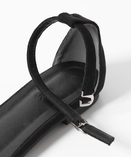 URBAN RESEARCH Sonny Label(アーバンリサーチサニーレーベル)の「フェイクスウェードサンダル(サンダル・レディース・ピンク/ベージュ系その他/ブラック・SMALL/MEDIUM/LARGE)」の9枚目の写真