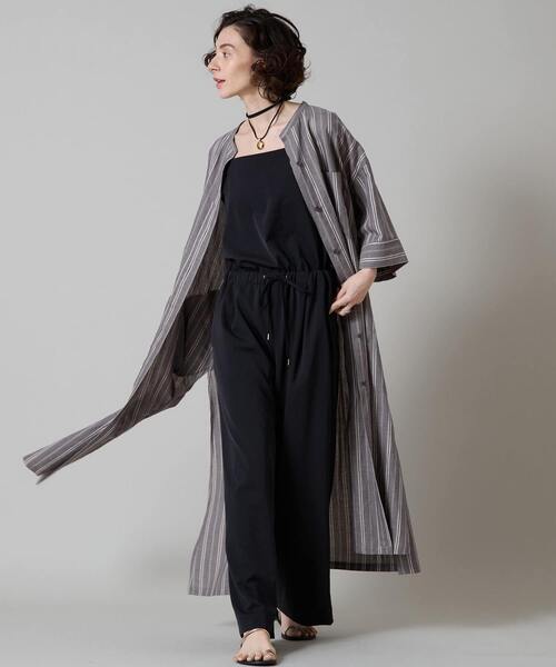 Liesse（リエス）の「カフタンワンピ羽織り（ワンピース・レディース・ブラック系その他・FREE）」の3枚目の写真