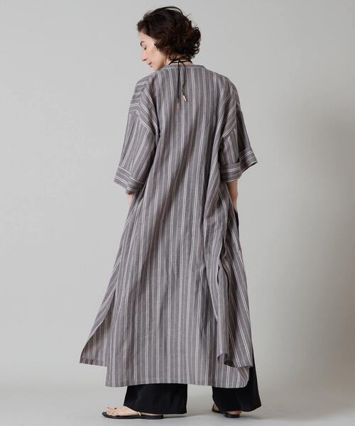 Liesse（リエス）の「カフタンワンピ羽織り（ワンピース・レディース・ブラック系その他・FREE）」の8枚目の写真