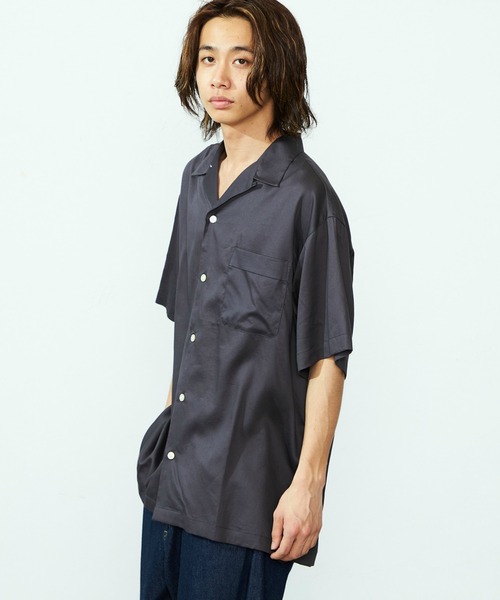 セール】Lee/リー【涼】レーヨンハーフスリーブシャツ（シャツ
