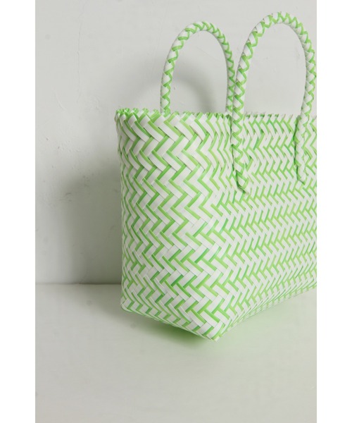 &. NOSTALGIA(アンドドットノスタルジア)の「パサールカゴバッグ(ハンドバッグ・レディース・グリーン/パープル・FREE)」の15枚目の写真