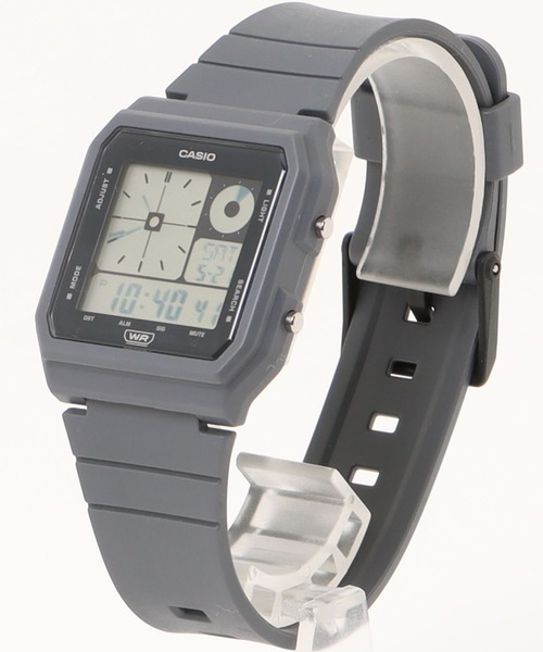 CASIO(カシオ)の「CASIO カシオ/ デジタル腕時計 スクエアフェイス ナチュラルカラー 軽量 バイオマス樹脂バンド ユニセックス //// LFシリーズ(アナログ腕時計・メンズ・ブラック/グレー/ホワイト/グリーン/ブラウン・FREE)」の3枚目の写真