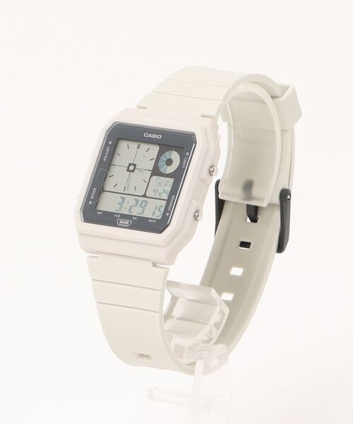 CASIO(カシオ)の「CASIO カシオ/ デジタル腕時計 スクエアフェイス ナチュラルカラー 軽量 バイオマス樹脂バンド ユニセックス //// LFシリーズ(アナログ腕時計・メンズ・ブラック/グレー/ホワイト/グリーン/ブラウン・FREE)」の10枚目の写真