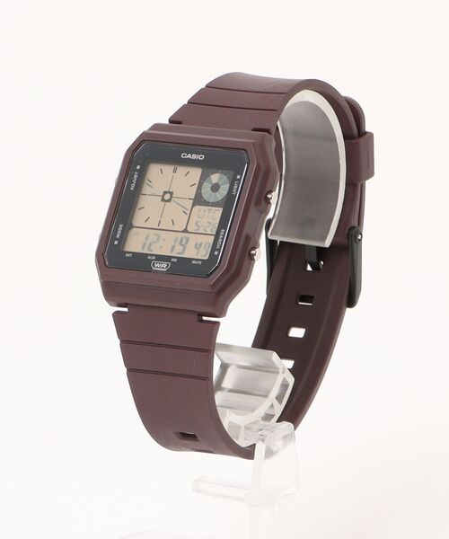 CASIO(カシオ)の「CASIO カシオ/ デジタル腕時計 スクエアフェイス ナチュラルカラー 軽量 バイオマス樹脂バンド ユニセックス //// LFシリーズ(アナログ腕時計・メンズ・ブラック/グレー/ホワイト/グリーン/ブラウン・FREE)」の7枚目の写真