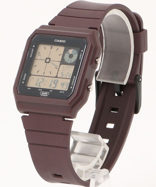 CASIO(カシオ)の「CASIO カシオ/ デジタル腕時計 スクエアフェイス ナチュラルカラー 軽量 バイオマス樹脂バンド ユニセックス //// LFシリーズ(アナログ腕時計・メンズ・ブラック/グレー/ホワイト/グリーン/ブラウン・FREE)」の12枚目の写真