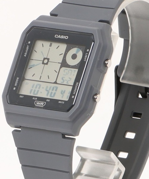 CASIO(カシオ)の「CASIO カシオ/ デジタル腕時計 スクエアフェイス ナチュラルカラー 軽量 バイオマス樹脂バンド ユニセックス //// LFシリーズ(アナログ腕時計・メンズ・ブラック/グレー/ホワイト/グリーン/ブラウン・FREE)」の14枚目の写真