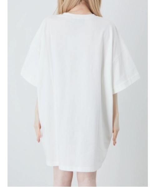 Jamie エーエヌケー（ジェイミーエーエヌケー）の「憂鬱なかわいい世界Tシャツ（Tシャツ/カットソー・レディース・ブラック/ホワイト・M）」の11枚目の写真