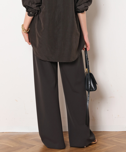 AP STUDIO（エーピーストゥディオ）の「追加2 エラスティックパンツ（スラックス・レディース・ブラウン系その他・34/36/38）」の3枚目の写真