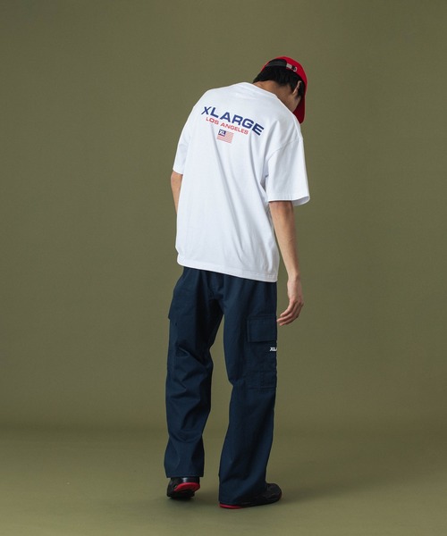 XLARGE（エクストララージ）の「XLARGE SPORT S/S TEE（Tシャツ/カットソー・メンズ・ブラック/ネイビー/ホワイト・S/M/L/XL）」の7枚目の写真