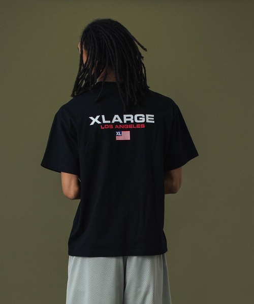 XLARGE（エクストララージ）の「XLARGE SPORT S/S TEE（Tシャツ/カットソー・メンズ・ブラック/ネイビー/ホワイト・S/M/L/XL）」の12枚目の写真