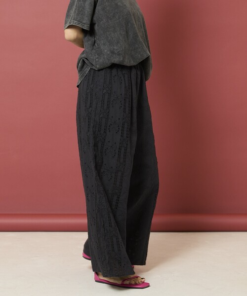 45Rkurasiのカットワークパンツ 45Rkurasiのカットワークパンツ