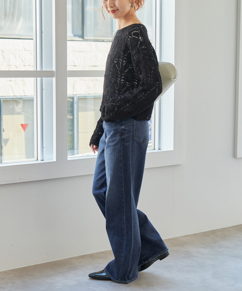 RED CARD TOKYO（レッドカード）の「《追加》RED CARD TOKYO / レッドカード トーキョー 35th Anniversary Wide（デニムパンツ・レディース・ダークブルー/ブルー・25/24/23/22）」の19枚目の写真