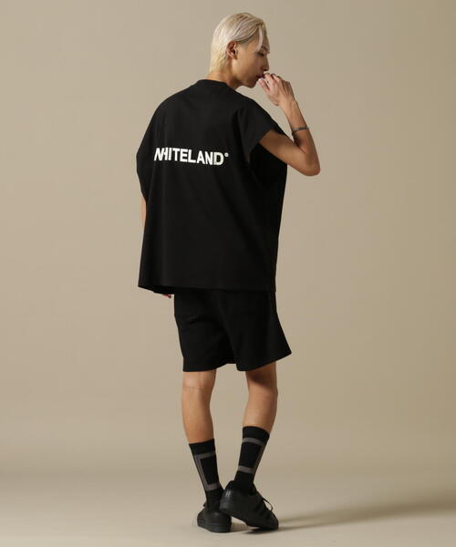 WHITELAND（ホワイトランド）の「WEB&DEPOT限定/WHITELAND/ホワイトランド/OWL/LOGO NS/ロゴ ノースリーブ（タンクトップ・レディース・ホワイト/ブラック・M/L）」の11枚目の写真