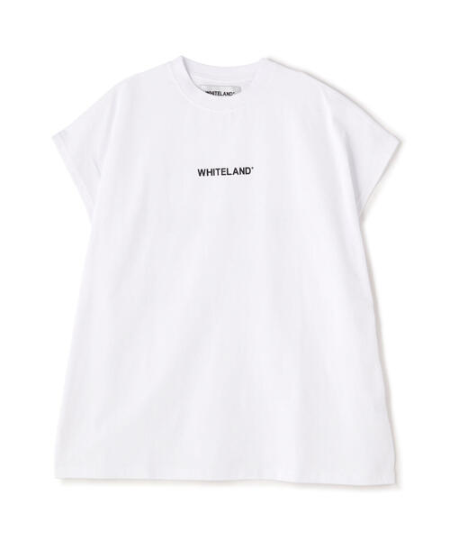 WHITELAND（ホワイトランド）の「WEB&DEPOT限定/WHITELAND/ホワイトランド/OWL/LOGO NS/ロゴ ノースリーブ（タンクトップ・レディース・ホワイト/ブラック・M/L）」の13枚目の写真